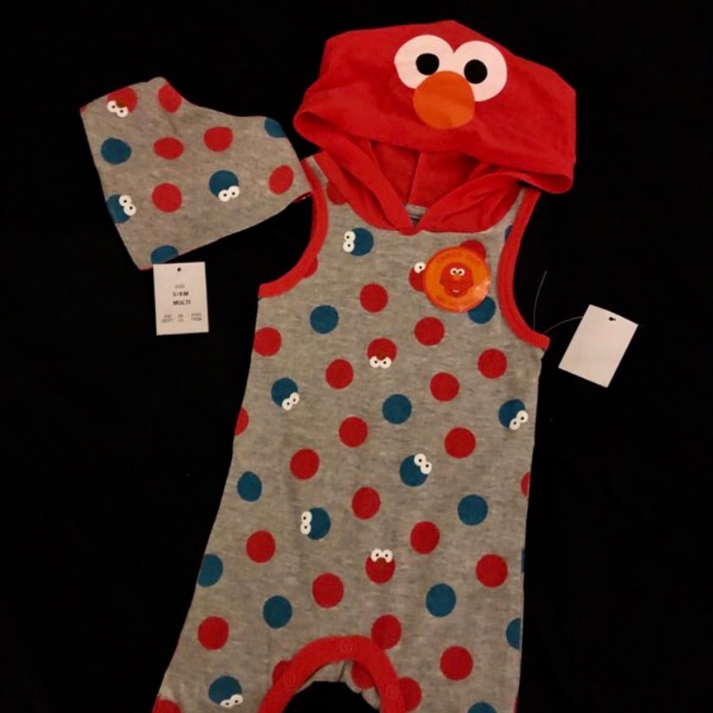 Elmos one piece, swimming diaper